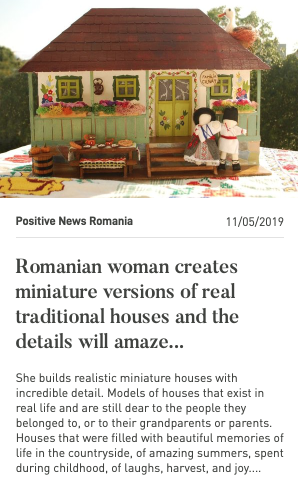 Little houses article